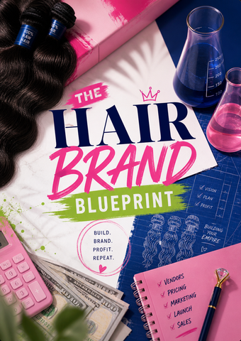 THE HAIR BRAND BLUEPRINT EBOOK + 3 VENDORS
