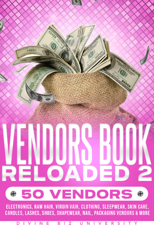 VENDORS BOOK 2: OVER 50+ VENDORS
