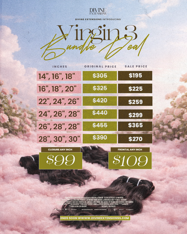 ANY VIRGIN CLOSURE $99