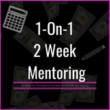 1 on 1  3 WEEK Mentoring